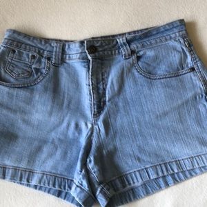 Light Blue Jean Shorts